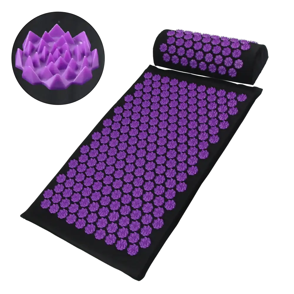 Acupressure Yoga Mat Kuznetsov's Applicator Cushion Sensi Massage Body Needles With Spikes Pillow Foot Massager Fitness Pilates