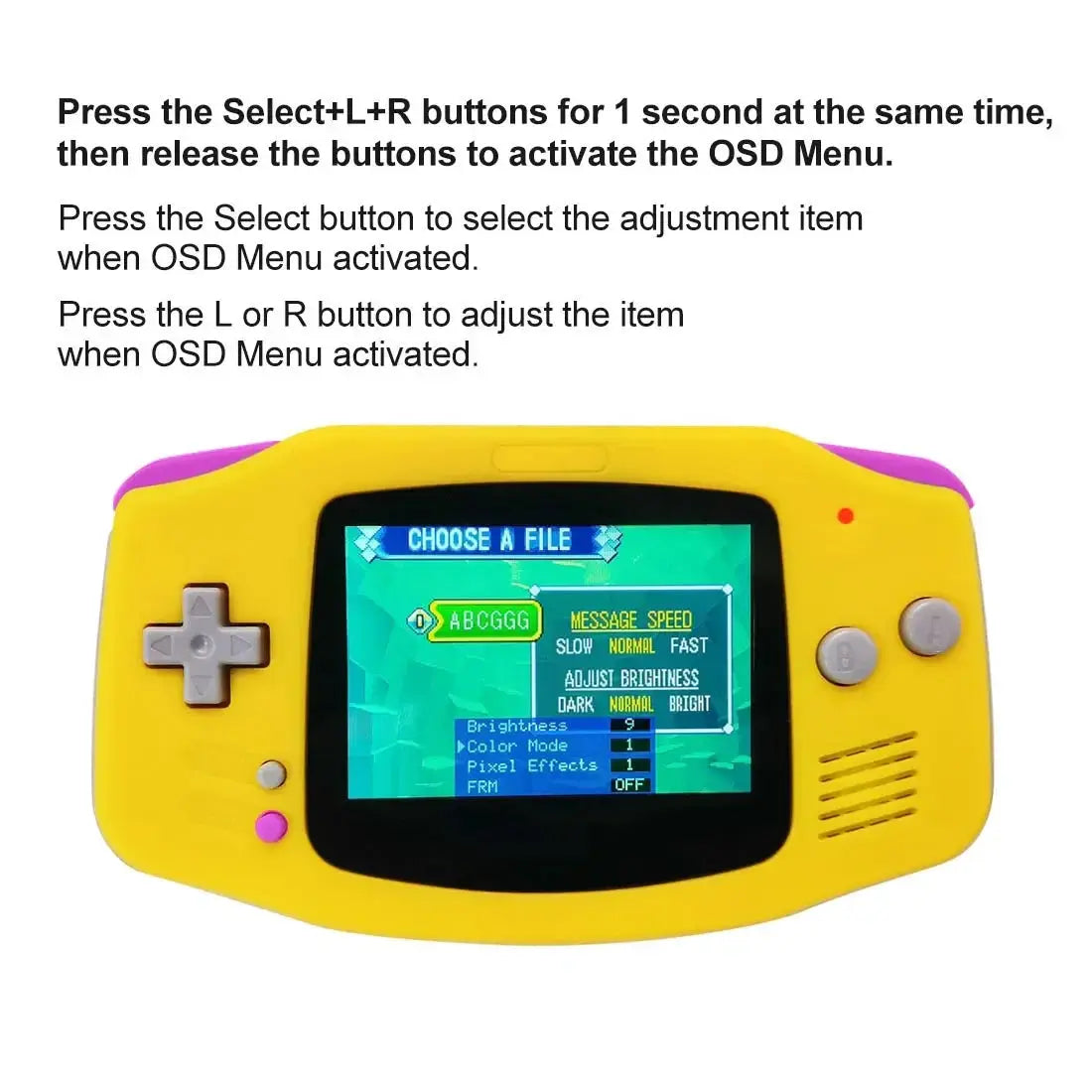 New V5 GBA IPS LCD Backlight Kit for Game Boy Advance 2023