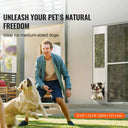 Pet Door Adjustable Sliding Glass Insert
