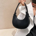 Armpit Bags: Cute Half Crescent Leather Bag