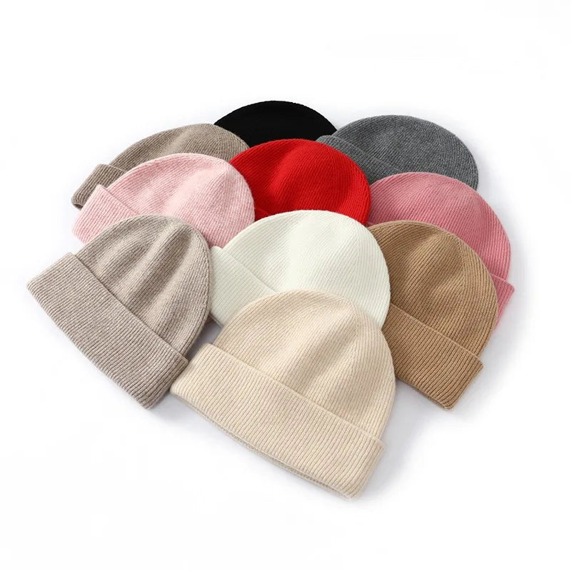 Wool Thermal Knit Winter Hat