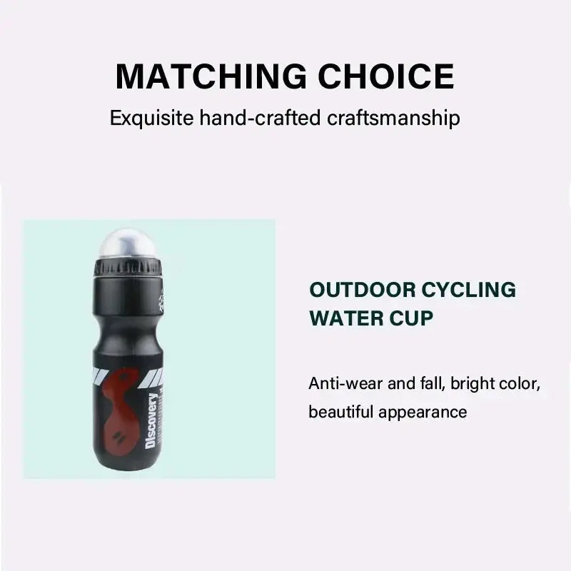 Cycling Water Bottle 700ml Plastic Bottle With Cover