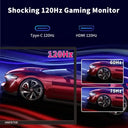 18.5Inch Portable Monitor 120Hz HDR IPS