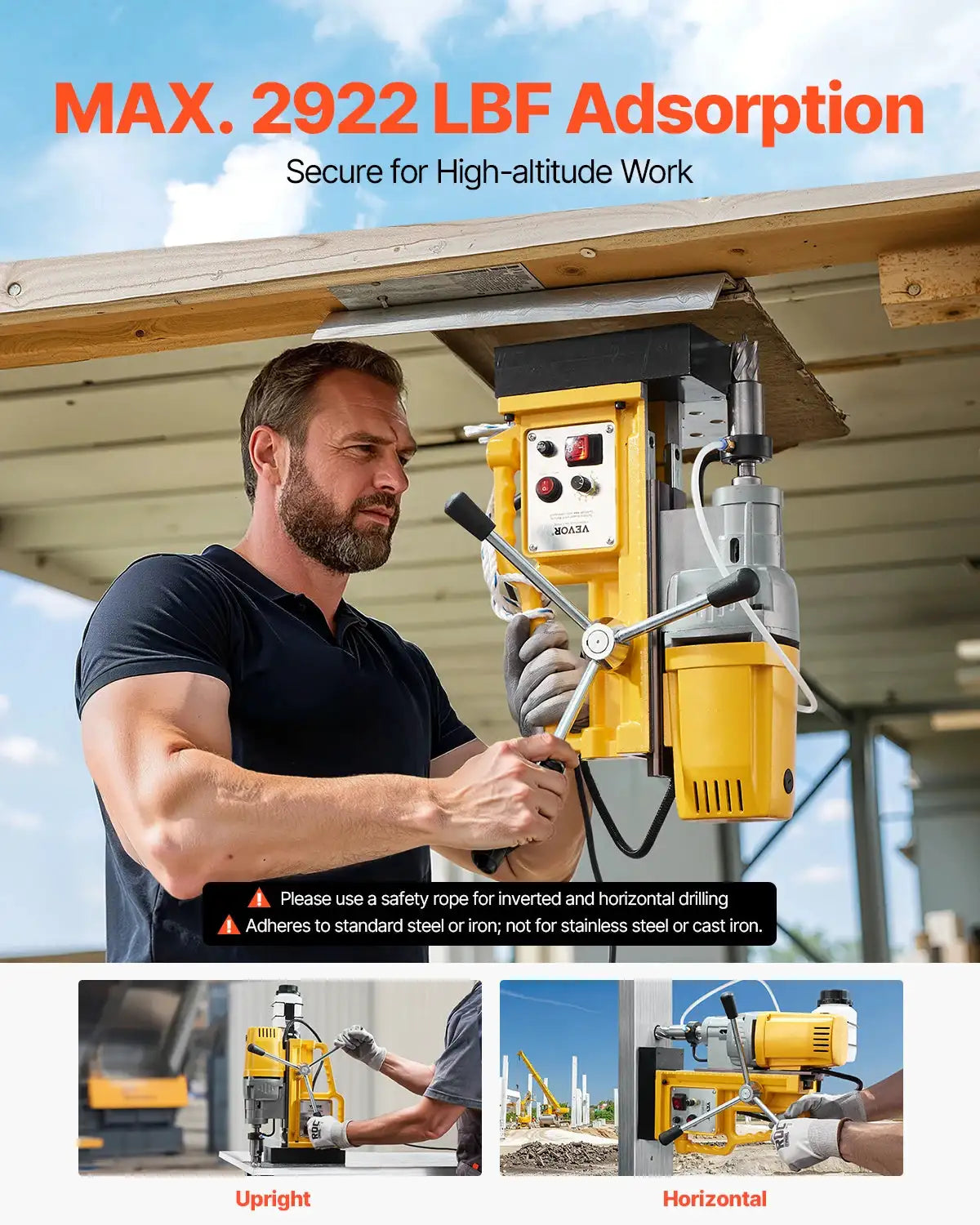 Heavy Duty Magnetic Drill Press — product view 5