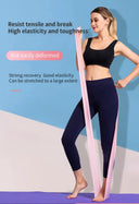 Yoga Pilates Resistance Band 150cm Durable Rubber Elite