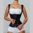 Fajas Colombians Girdles with Row Buckle and Zipper Waist Shaper