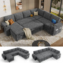 USB-C USB Upholstered Couch