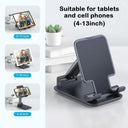 Phone and Tablet Stand Universal Adjustable Holder for Travel