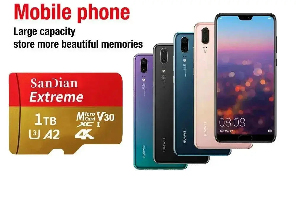1TB High Speed Micro SD Card Ultimate Memory Storage