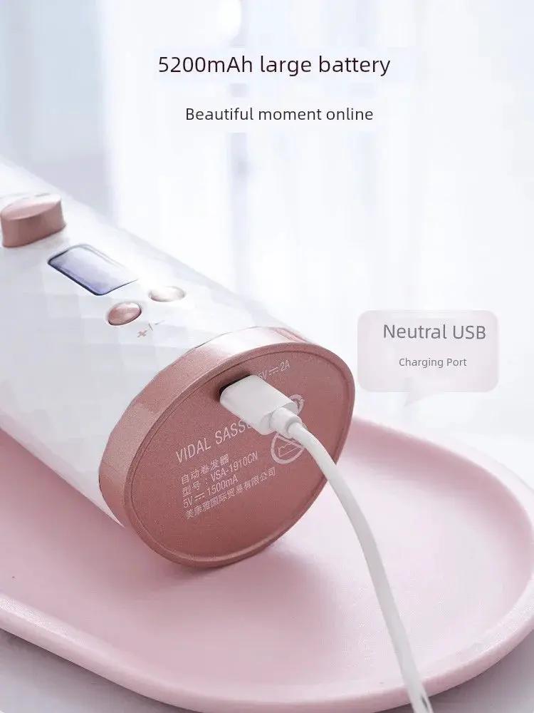 VS Sassoon Long Hair Full Automatic Hair Curler Portable - OurLum.com