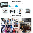 4K Mini WiFi Clock Camera With Remote Viewing Motion Detection