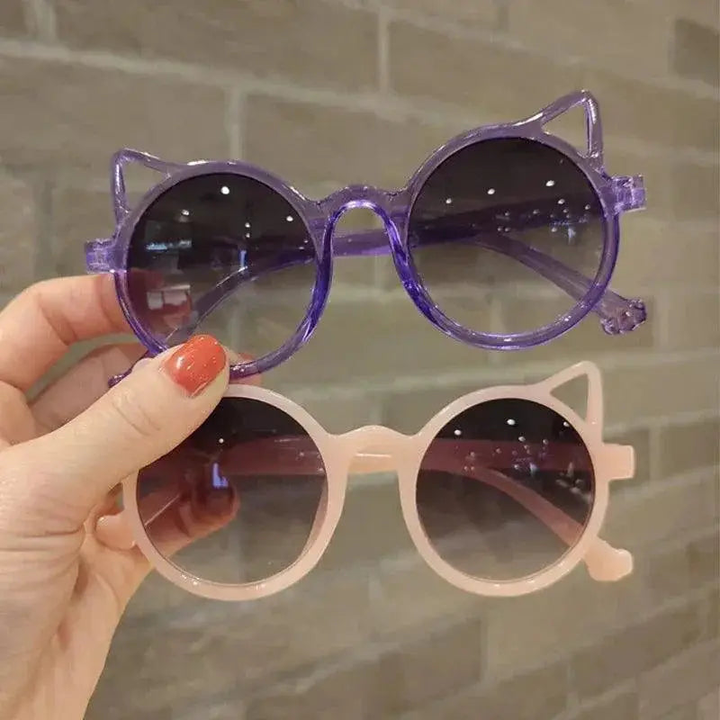 Cartoon Animal Ears Sunglasses For Kids UV Protection