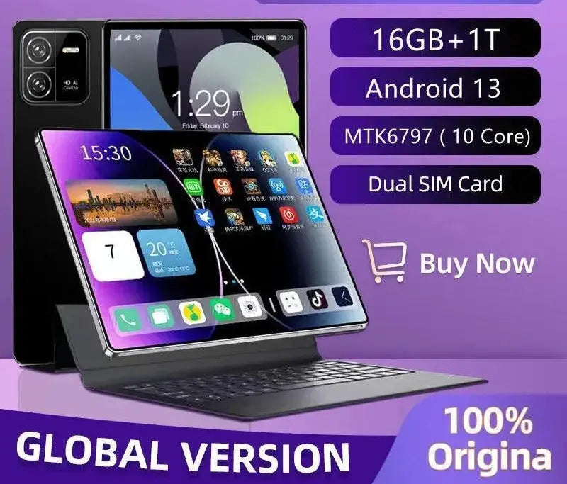 Pad 6 Pro Tablet 11 Inch Android 13 5G Device 2024