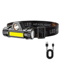 COB LED Headlamp - Super Bright Waterproof
