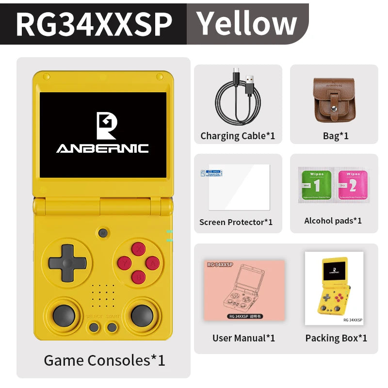 Anbernic Flip Handheld Console Ips