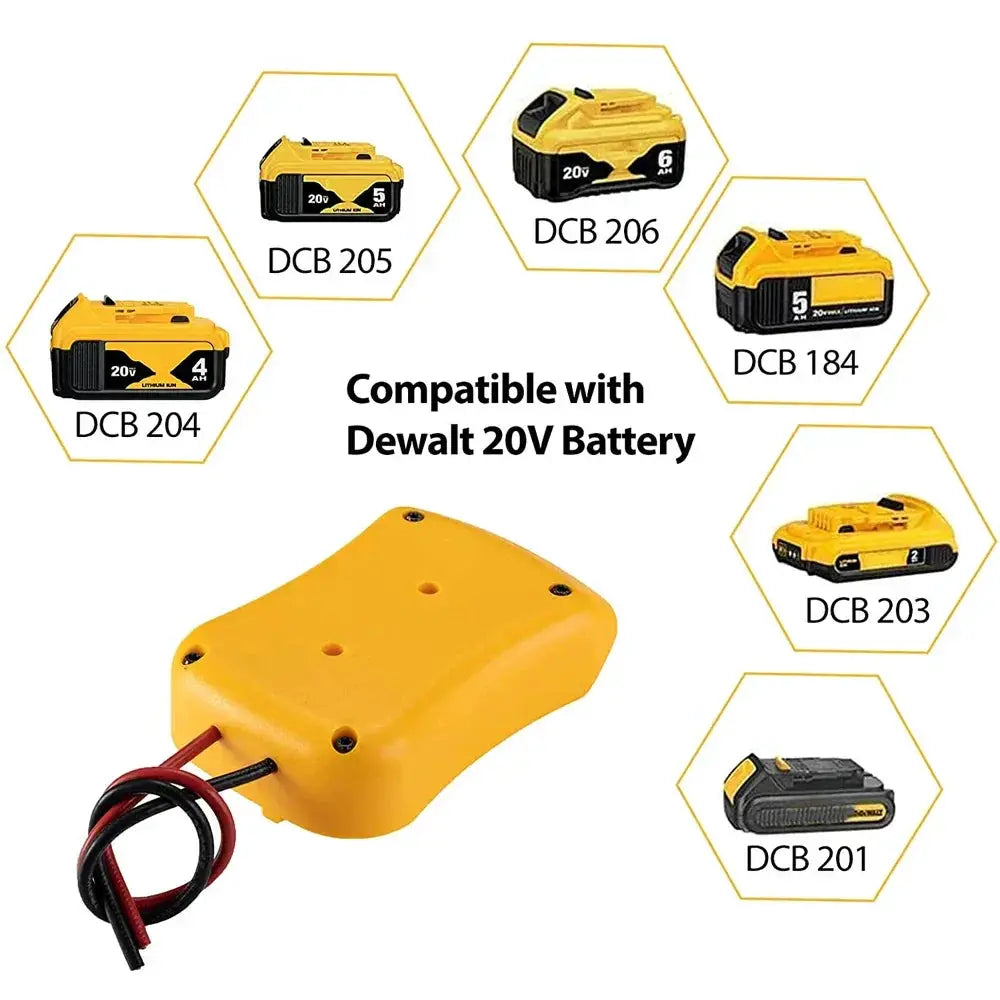 For 18V 20V Max Battery Adapters Dock Connector Kit