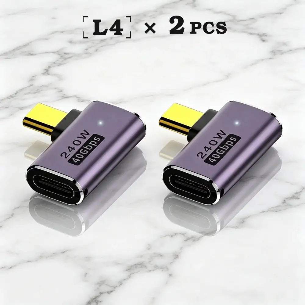 USB C Adapter - Angled Type C Extender — product view 8