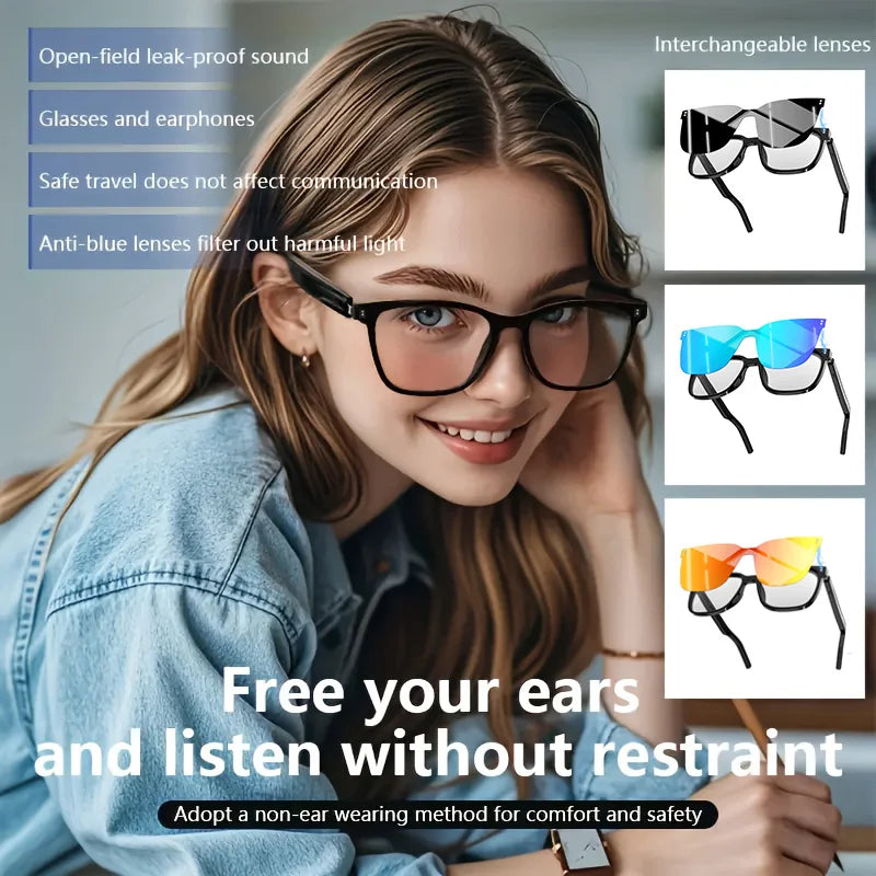 These new smart glasses feature
