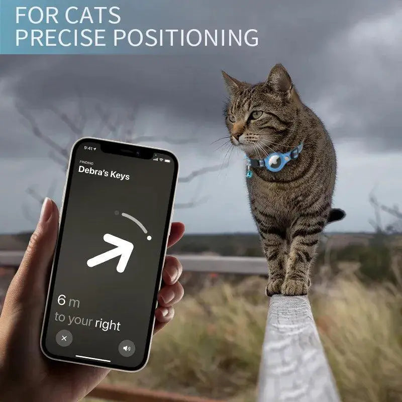 Anti Lost Cat Collar For AirTag Waterproof Tracker