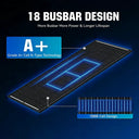 Rvpozwer 12V Mono Solar Panel 100W