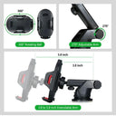 Car Phone Holder Mount: Secure GPS Mobile Support Stand