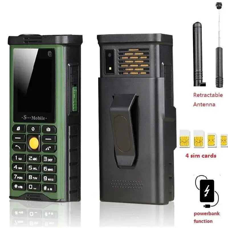 Rugged Outdoor Mobile Phone Antenna Long Standby Battery