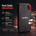 Portable SSD Drive - High Speed File Backup