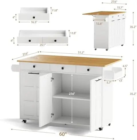 Kitchen Island Drop