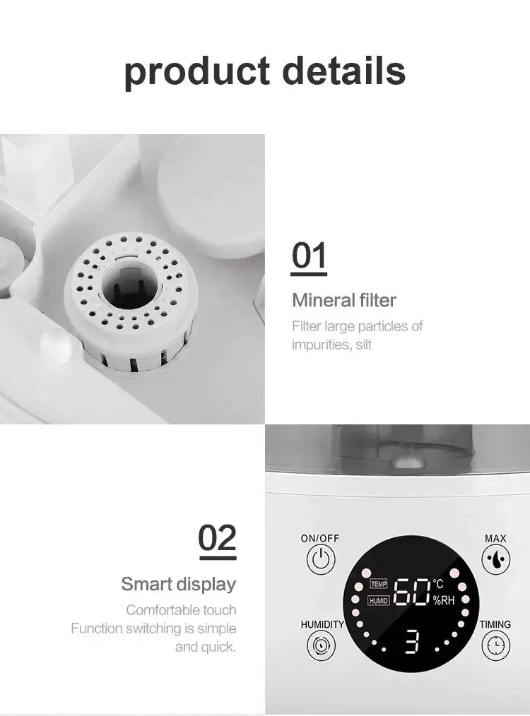 Large Humidifier for Office Comfort — product view 15
