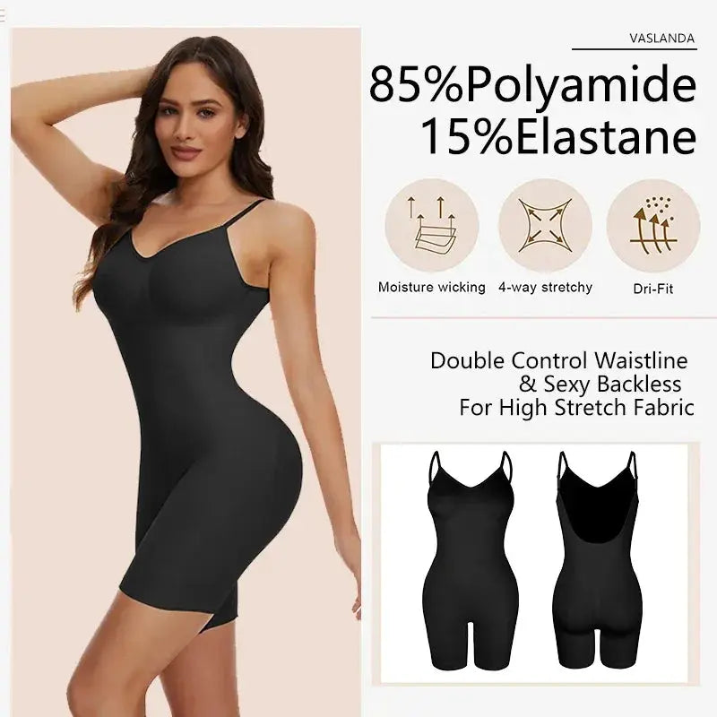 Seamless Open Crotch Bodysuits Shapewear for Women