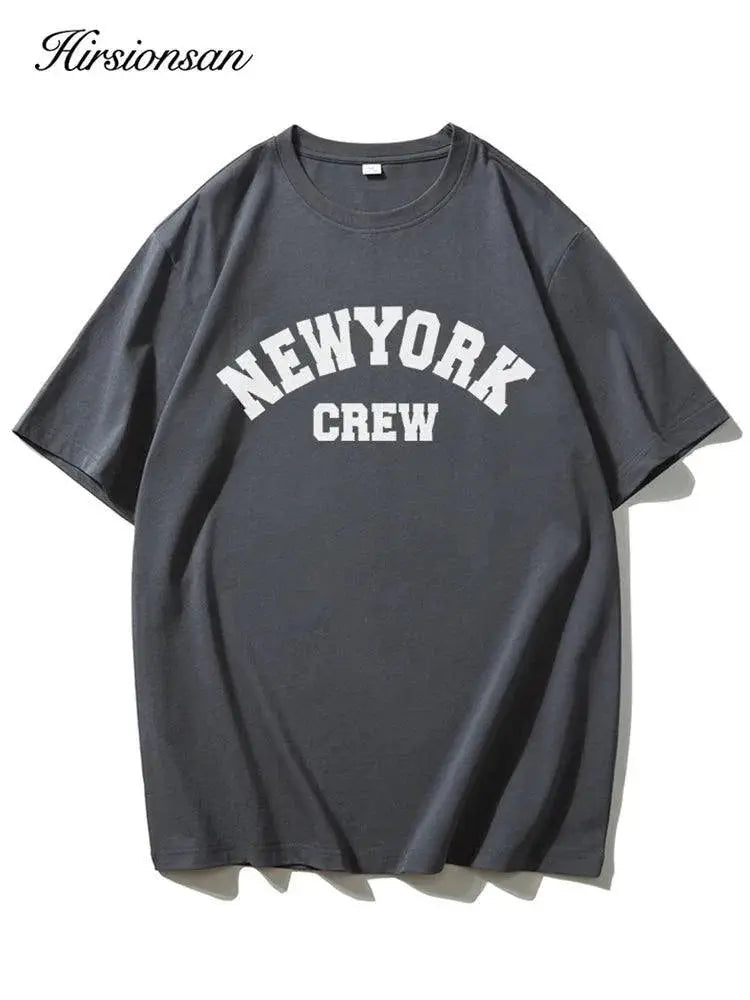 Oversized Bold Letter Graphic Womens Tee Trendy Summer Shirt