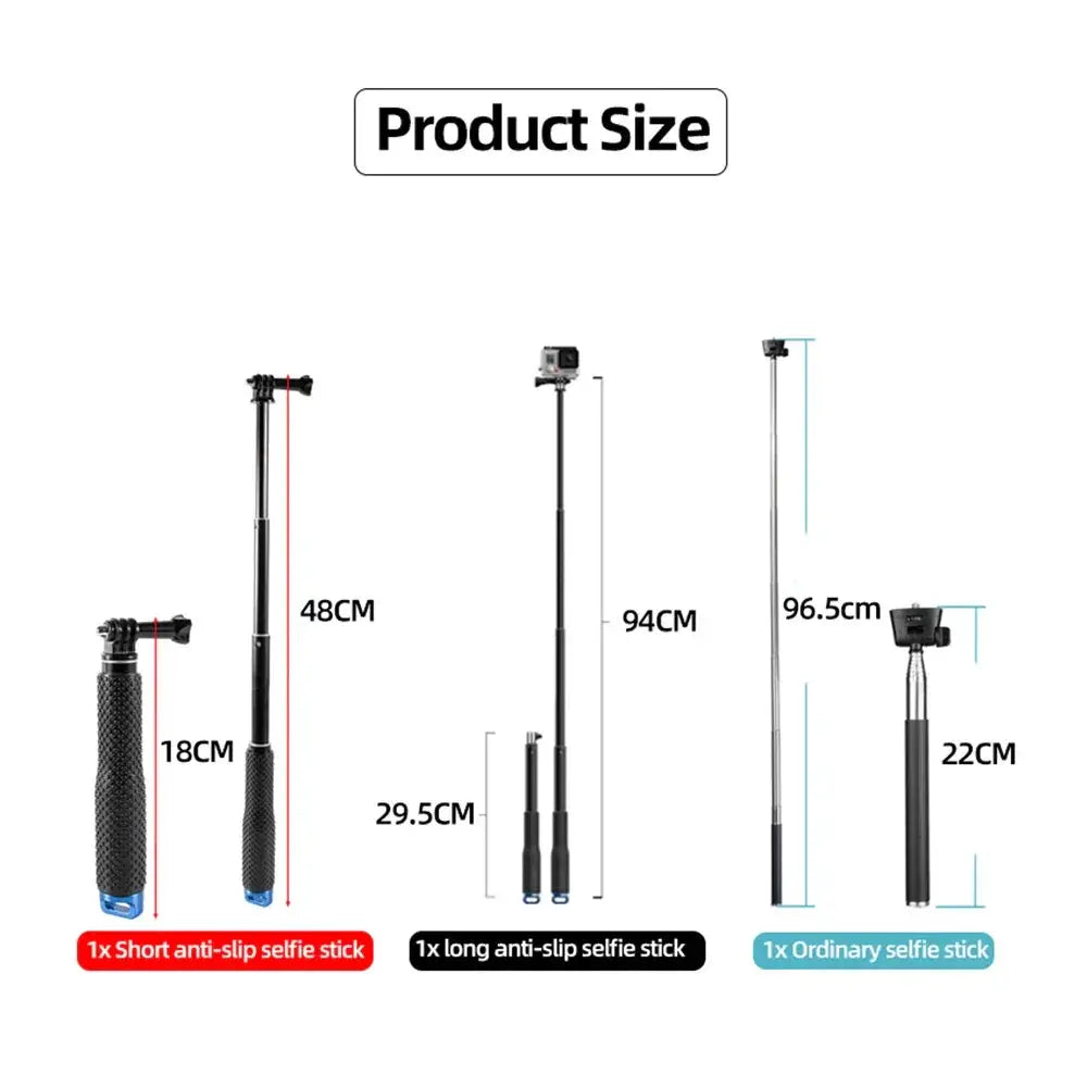 GoPro 37 Inch Aluminum Selfie Stick Adjustable Monopod
