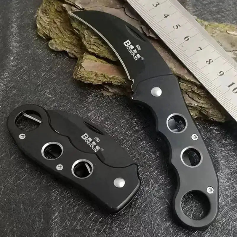 Outdoor Eagle Claw Knife Curved Detached Express Short Personalized Carrying Folding Knife Camping Knife