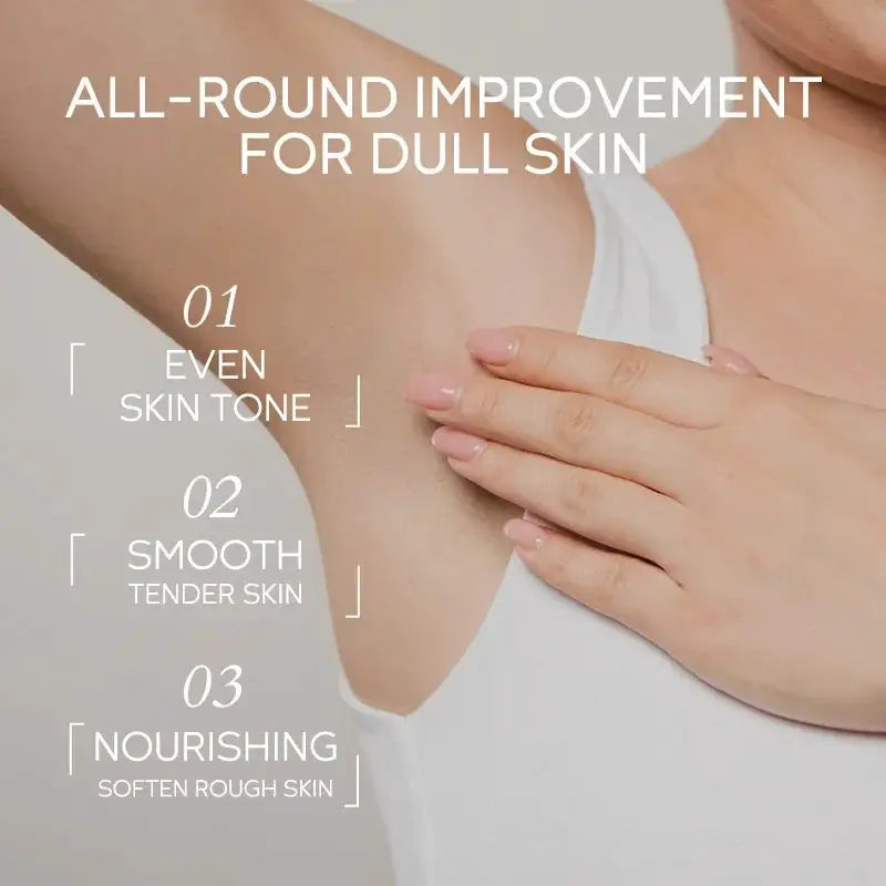 Quiyum Underarm Body Cream Armpit Legs Knee Elbow Cream Dull Remove Dark Spots Melanin Brighten Skin Care 30g