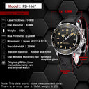 Pagani Design Men Automatic Steel Watch