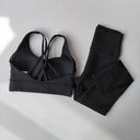 Breathable Women Yoga Set 2pc - Quick Dry Fitness