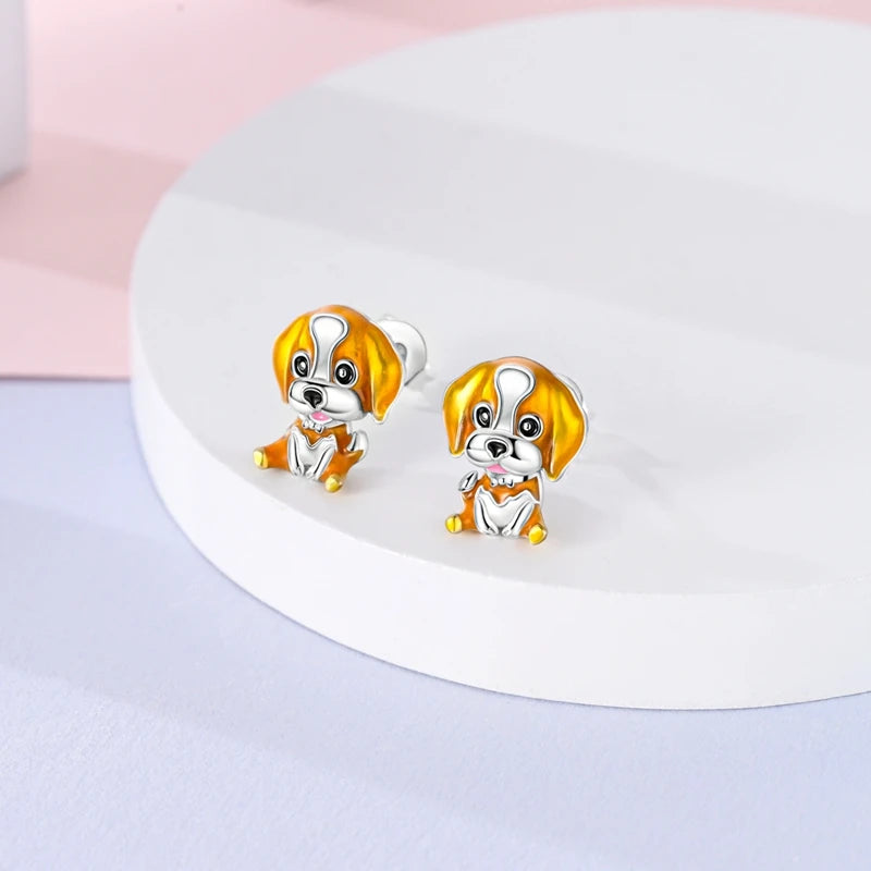 Mula Sterling Silver Stud Earrings