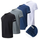 Plus-Size Men's Quick-Dry T-Shirts Set