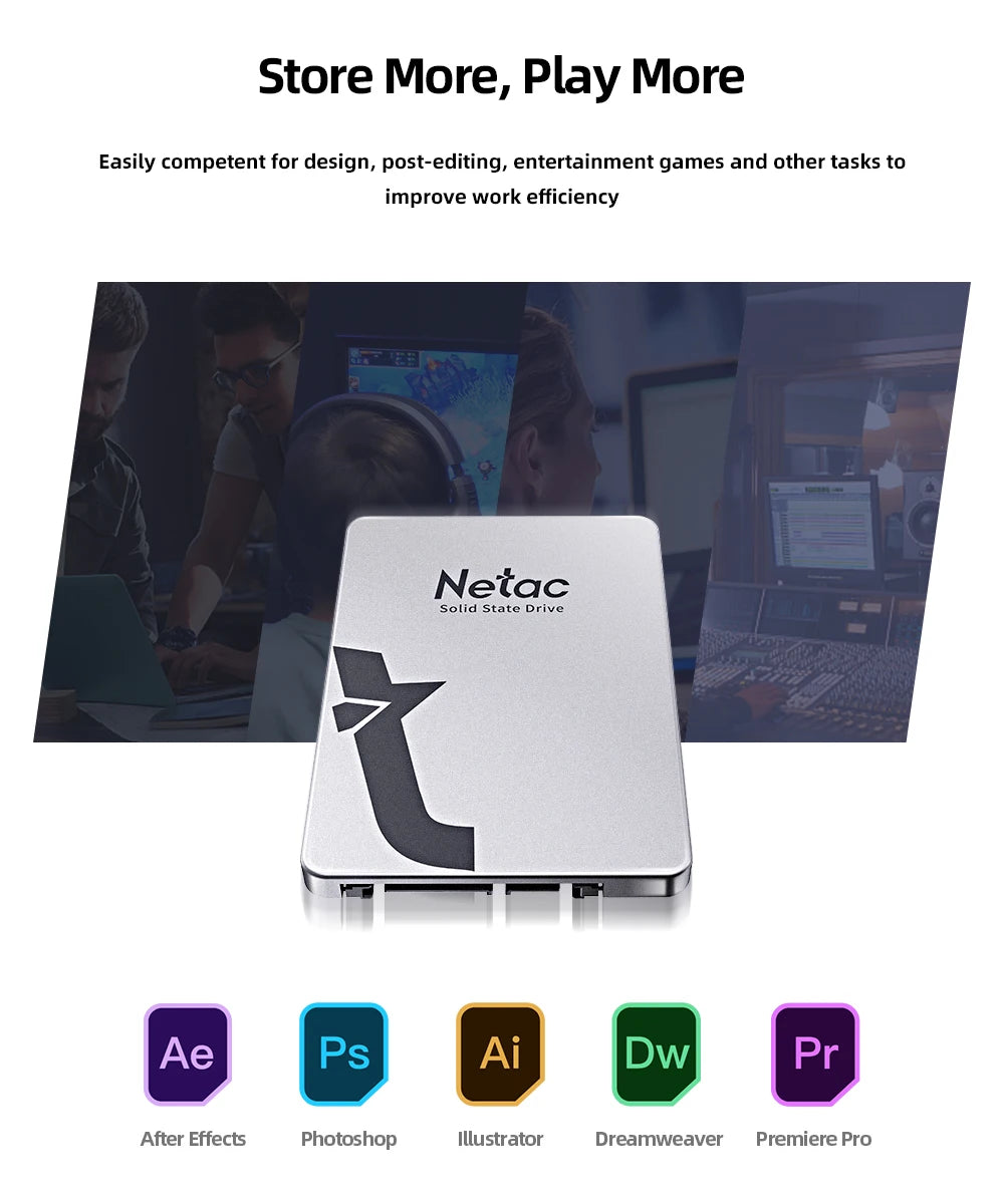 SSD Faster Everyday Storage