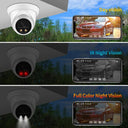 4K Outdoor IP Security Camera with Night Vision Access