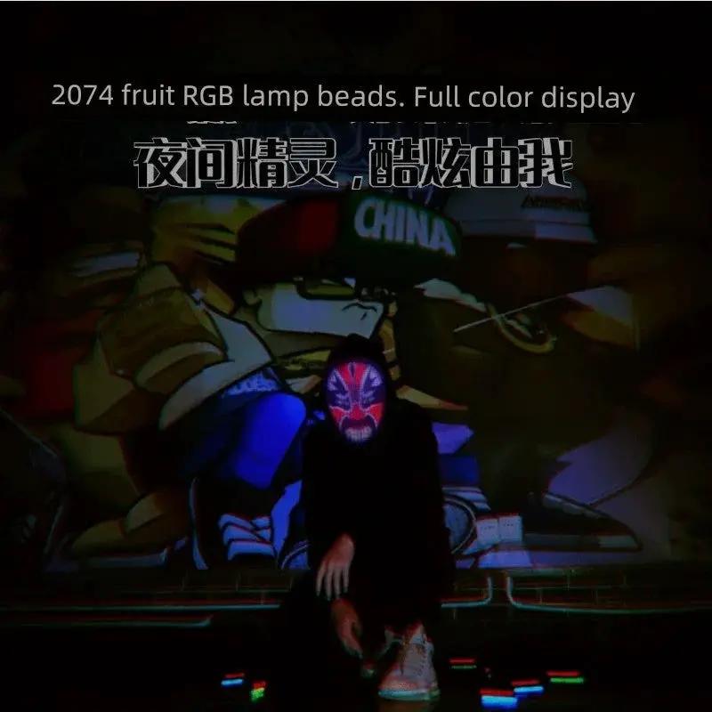 Programmable LED Mask for Festival Goers — product view 14