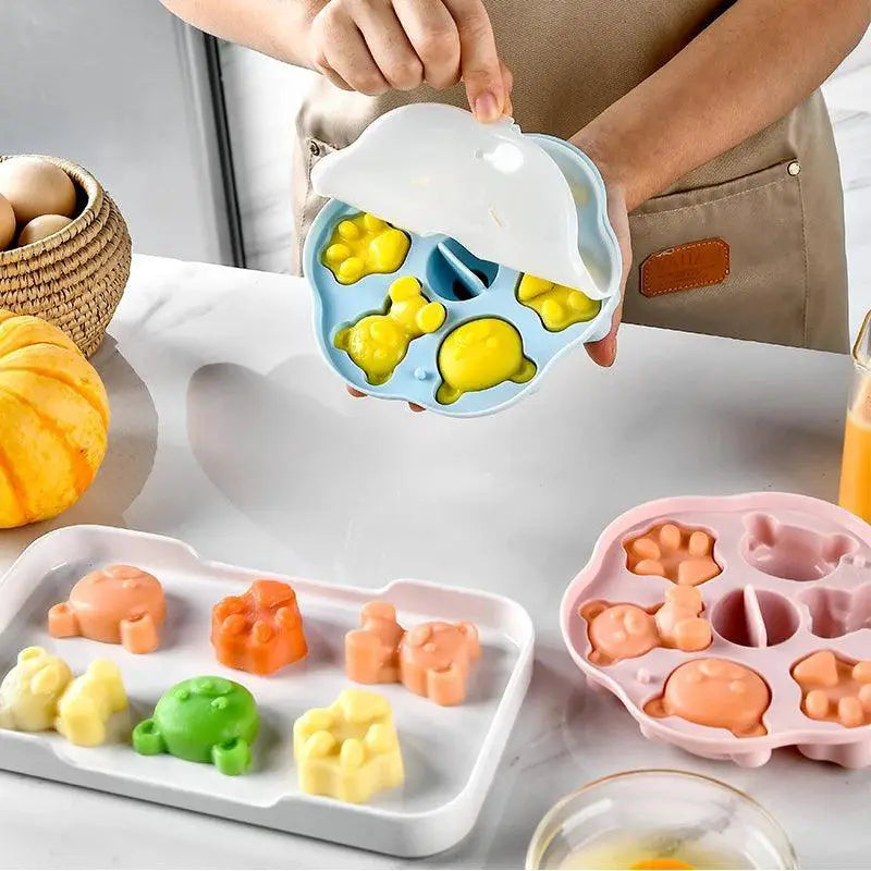 Silicone Muffin Molds Cupcake Ice Cube Mold For Air Fryer