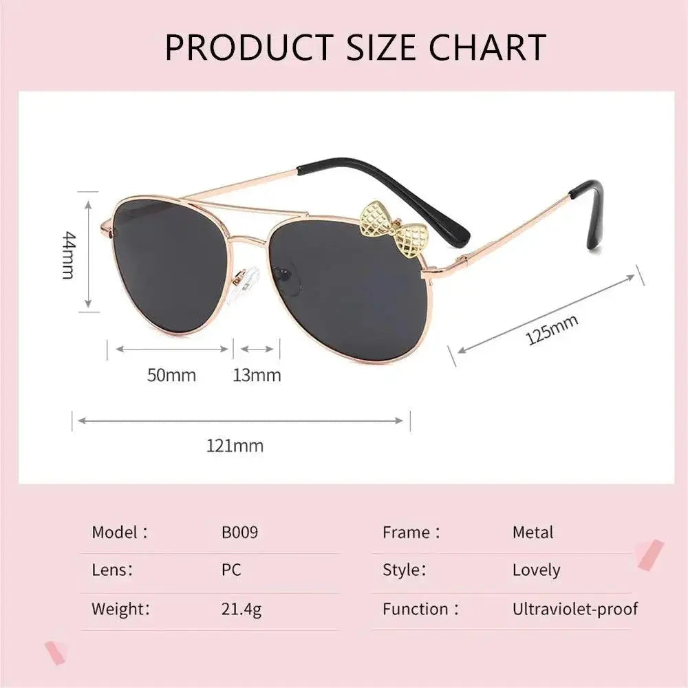 Trendy Kids Sunglasses With UV Protection For Girls