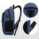 Large Capacity Men's Travel Backpack Stylish Computer Bag