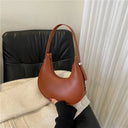 Underarm Tote Bags for Women Luxury Half Moon Hobo Bag