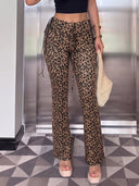 NIBBER Ruched Casual Pants