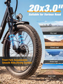 Hopepeak - Heavy Duty Fat Bike