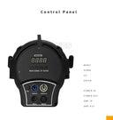 Bright RGBW Par Lights for Live Concerts