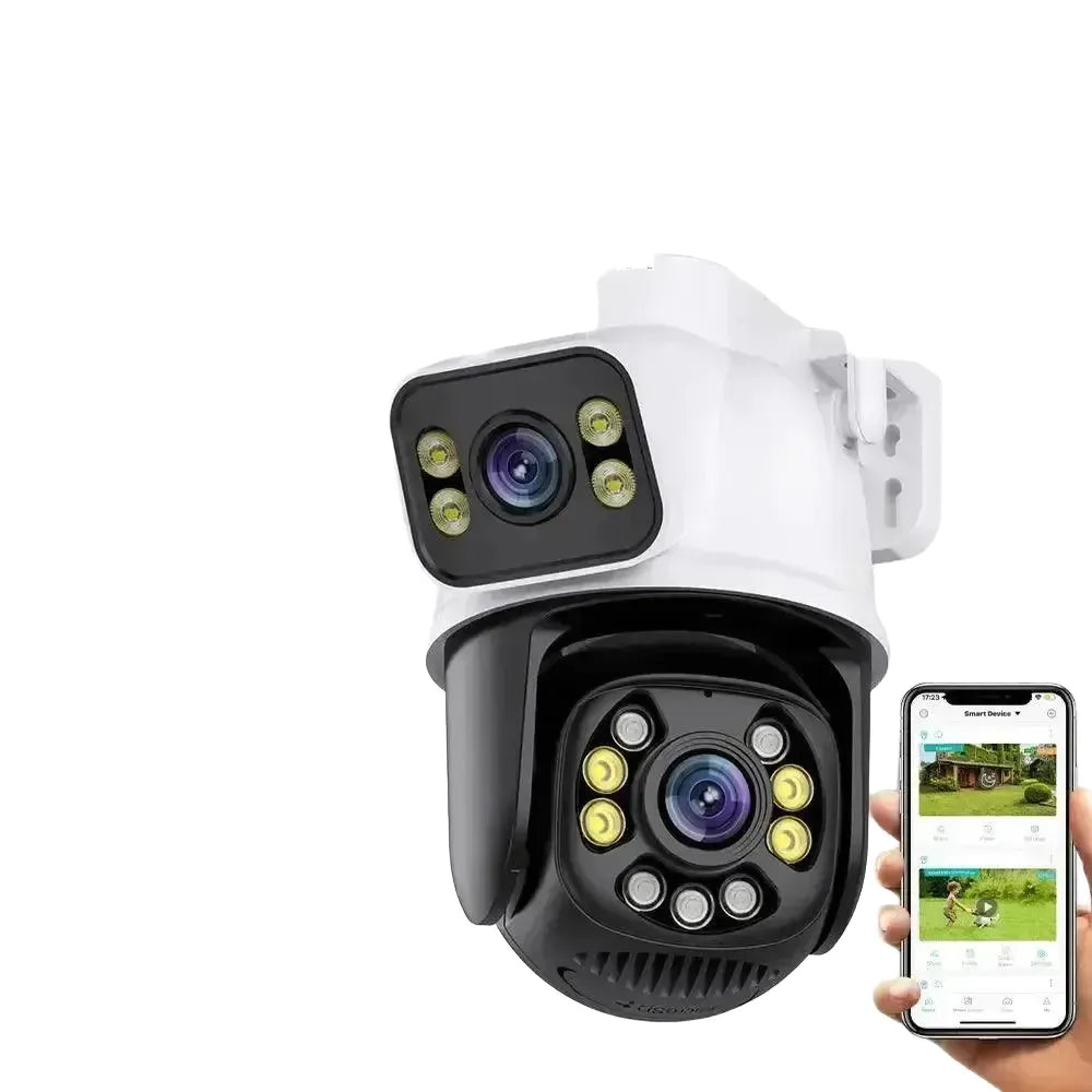 Outdoor Security Camera with AI Tracking — 8MP 128G CARD