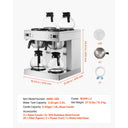 Commercial Drip Coffee Maker, Cups Coffee-Maker Carafes